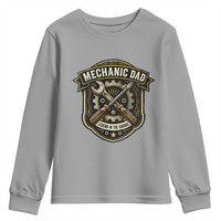 Mechanic Dad Legend In The Garage Youth Sweatshirt Funny Auto Repair Fathers Day Gift