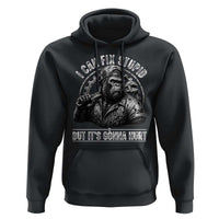 Funny Gorilla Mechanic Hoodie I Can Fix Stupid But Its Gonna Hurt