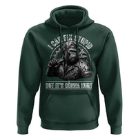 Funny Gorilla Mechanic Hoodie I Can Fix Stupid But Its Gonna Hurt