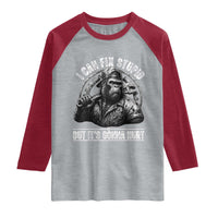 Funny Gorilla Mechanic Raglan Shirt I Can Fix Stupid But Its Gonna Hurt
