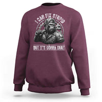 Funny Gorilla Mechanic Sweatshirt I Can Fix Stupid But Its Gonna Hurt