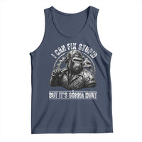 Funny Gorilla Mechanic Tank Top I Can Fix Stupid But Its Gonna Hurt
