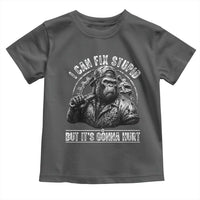Funny Gorilla Mechanic Toddler T Shirt I Can Fix Stupid But Its Gonna Hurt