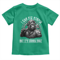 Funny Gorilla Mechanic Toddler T Shirt I Can Fix Stupid But Its Gonna Hurt