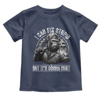 Funny Gorilla Mechanic Toddler T Shirt I Can Fix Stupid But Its Gonna Hurt