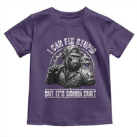 Funny Gorilla Mechanic Toddler T Shirt I Can Fix Stupid But Its Gonna Hurt