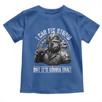 Funny Gorilla Mechanic Toddler T Shirt I Can Fix Stupid But Its Gonna Hurt