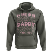 Promoted To Daddy 2026 New Girl Dad Hoodie First Time Fathers Day Gift