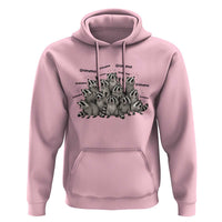 Funny Raccoon Grandma Hoodie Grandmother Chaos Trash Panda