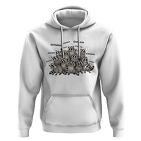 Funny Raccoon Grandma Hoodie Grandmother Chaos Trash Panda