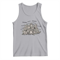 Funny Raccoon Grandma Tank Top Grandmother Chaos Trash Panda
