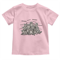 Funny Raccoon Grandma Toddler T Shirt Grandmother Chaos Trash Panda