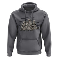 Funny Raccoon Grandpa Hoodie Chaos Coordinator Grandpa Life Graphic