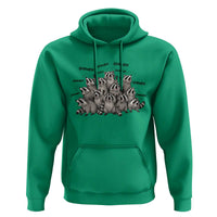 Funny Raccoon Grandpa Hoodie Chaos Coordinator Grandpa Life Graphic
