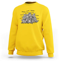 Funny Raccoon Grandpa Sweatshirt Chaos Coordinator Grandpa Life Graphic
