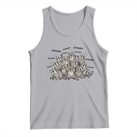 Funny Raccoon Grandpa Tank Top Chaos Coordinator Grandpa Life Graphic
