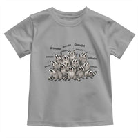 Funny Raccoon Grandpa Toddler T Shirt Chaos Coordinator Grandpa Life Graphic