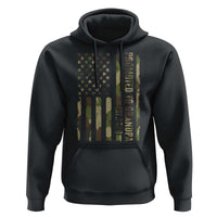 Promoted To Grandpa Est 2026 Patriotic American Flag Camo Hoodie