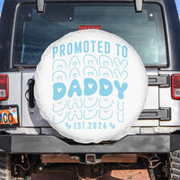Promoted To Daddy 2026 New Boy Dad Spare Tire Cover First Time Fathers Day Gift