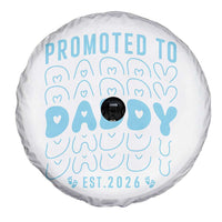 Promoted To Daddy 2026 New Boy Dad Spare Tire Cover First Time Fathers Day Gift