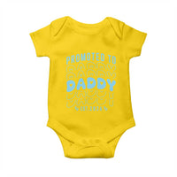Promoted To Daddy 2026 New Boy Dad Baby Onesie First Time Fathers Day Gift