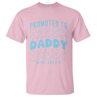 Promoted To Daddy 2026 New Boy Dad T Shirt First Time Fathers Day Gift