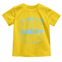 Promoted To Daddy 2026 New Boy Dad Toddler T Shirt First Time Fathers Day Gift