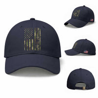 Promoted To Papa Est 2026 American Flag Camo Baseball Cap Patriotic New Papa