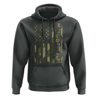 Promoted To Papa Est 2026 American Flag Camo Hoodie Patriotic New Papa