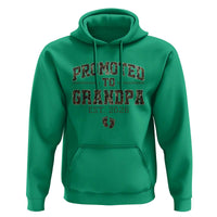 Promoted To Grandpa Est 2026 Hoodie Vintage Camo Grandpa Graphic