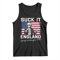 Funny 4th Of July George Washington Tank Top Suck It England