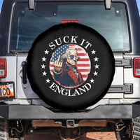 Funny George Washington Revolutionary War Spare Tire Cover Suck It England