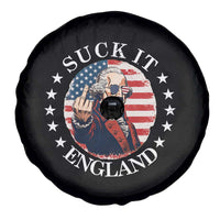 Funny George Washington Revolutionary War Spare Tire Cover Suck It England