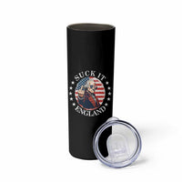 Funny George Washington Revolutionary War Skinny Tumbler Suck It England