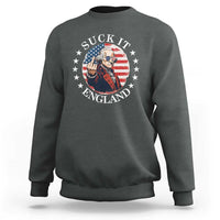 Funny George Washington Revolutionary War Sweatshirt Suck It England