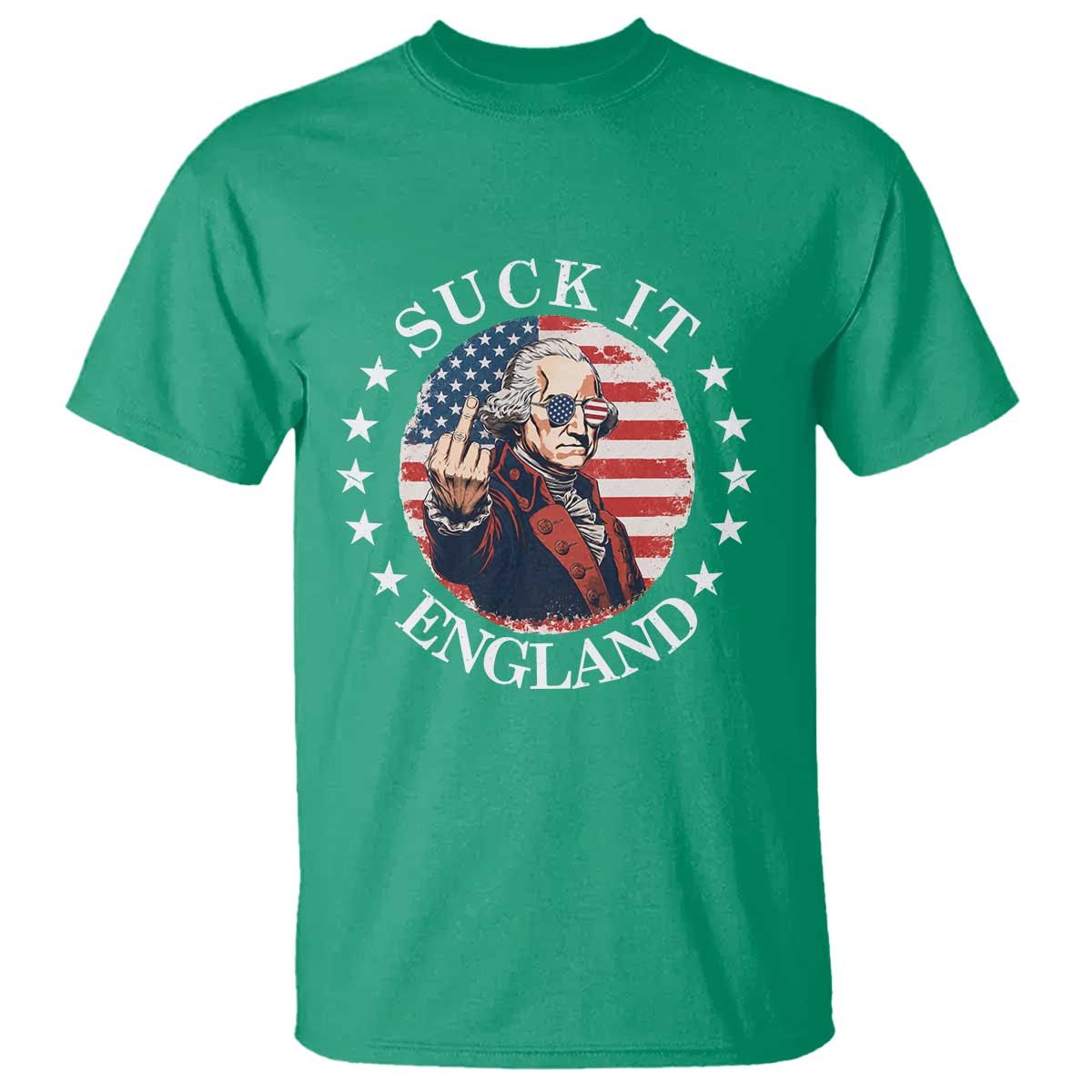 Funny George Washington Revolutionary War T Shirt Suck It England