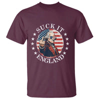 Funny George Washington Revolutionary War T Shirt Suck It England