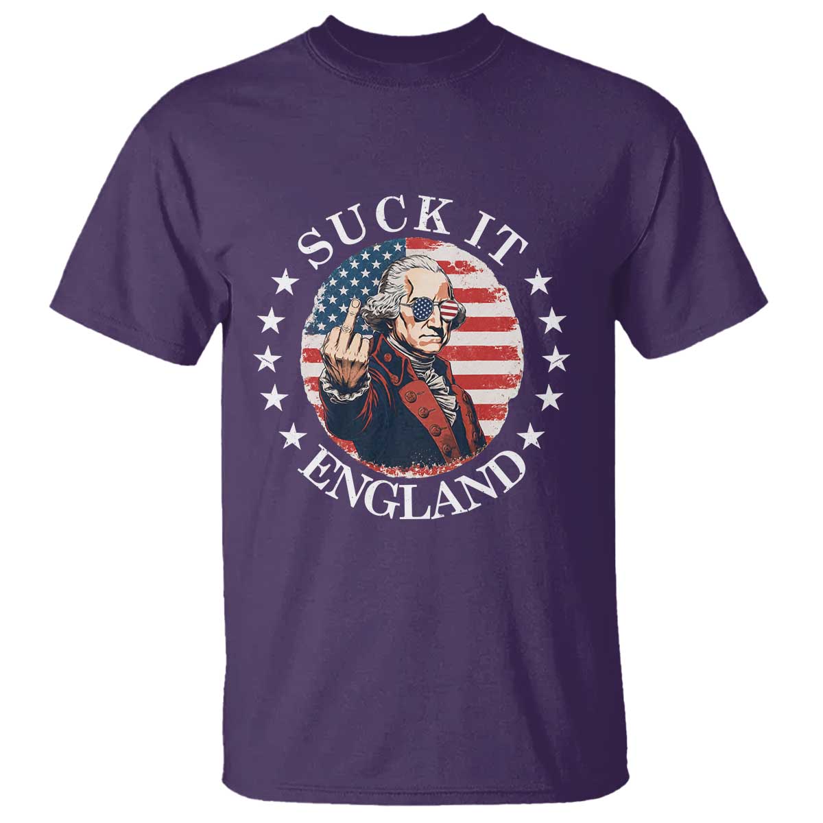 Funny George Washington Revolutionary War T Shirt Suck It England