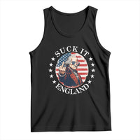 Funny George Washington Revolutionary War Tank Top Suck It England