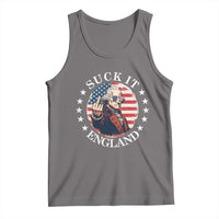 Funny George Washington Revolutionary War Tank Top Suck It England