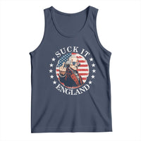 Funny George Washington Revolutionary War Tank Top Suck It England
