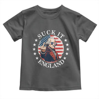 Funny George Washington Revolutionary War Toddler T Shirt Suck It England
