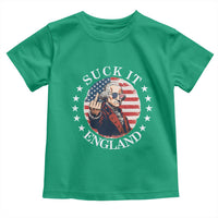 Funny George Washington Revolutionary War Toddler T Shirt Suck It England