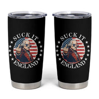 Funny George Washington Revolutionary War Tumbler Cup Suck It England