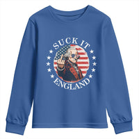 Funny George Washington Revolutionary War Youth Sweatshirt Suck It England