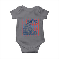 Spilling The Tea Since 1773 Baby Onesie Boston Tea Party USA History Humor