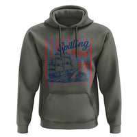Spilling The Tea Since 1773 Hoodie Boston Tea Party USA History Humor