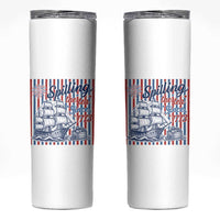 Spilling The Tea Since 1773 Skinny Tumbler Boston Tea Party USA History Humor