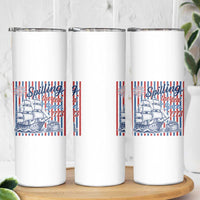 Spilling The Tea Since 1773 Skinny Tumbler Boston Tea Party USA History Humor