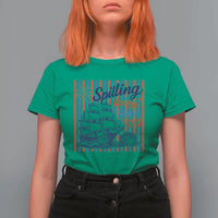 Spilling The Tea Since 1773 T Shirt For Women Boston Tea Party USA History Humor